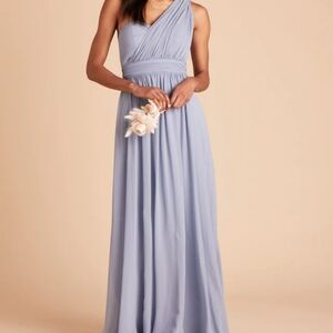 EUC Birdy Grey Grace Convertible Dress Dusty Blue XL